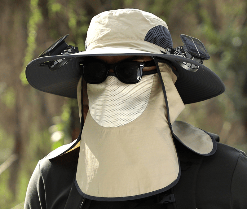 Ultralight Solar Fan Sun Hat – Lighter Than a Baseball!⚾(Only 11oz)