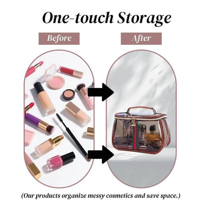 ✨💕Hot sale 49% OFF💖 3PCS New Retro Vintage Vanity Bag, Large Capacity Makeup Organizer for Women