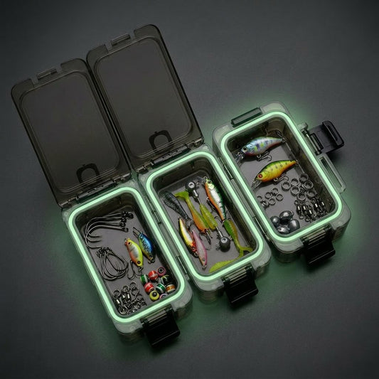 💥🔥Hot Listing🧲🎣Tackle Storage Box Water Resistant Magnetic(3-Pack)