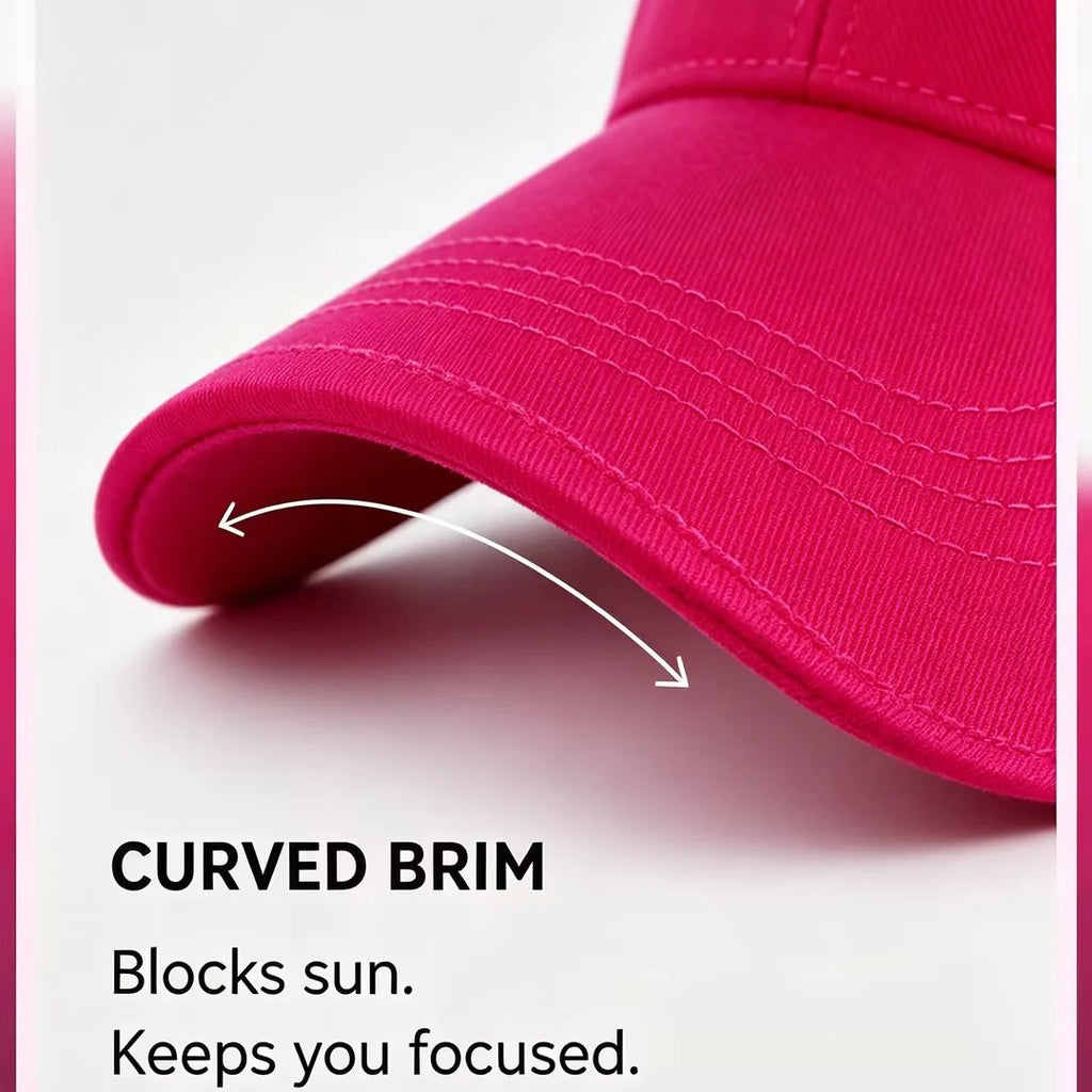 Magnetic Ponytail Cap – Sun Protection Meets Hair-Friendly Design 🧢💨