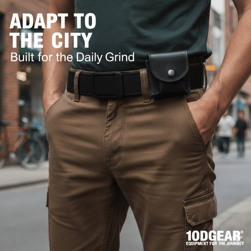 🔥🔥Upgraded version thickened double-layer nylon tactical belt with automatic buckle