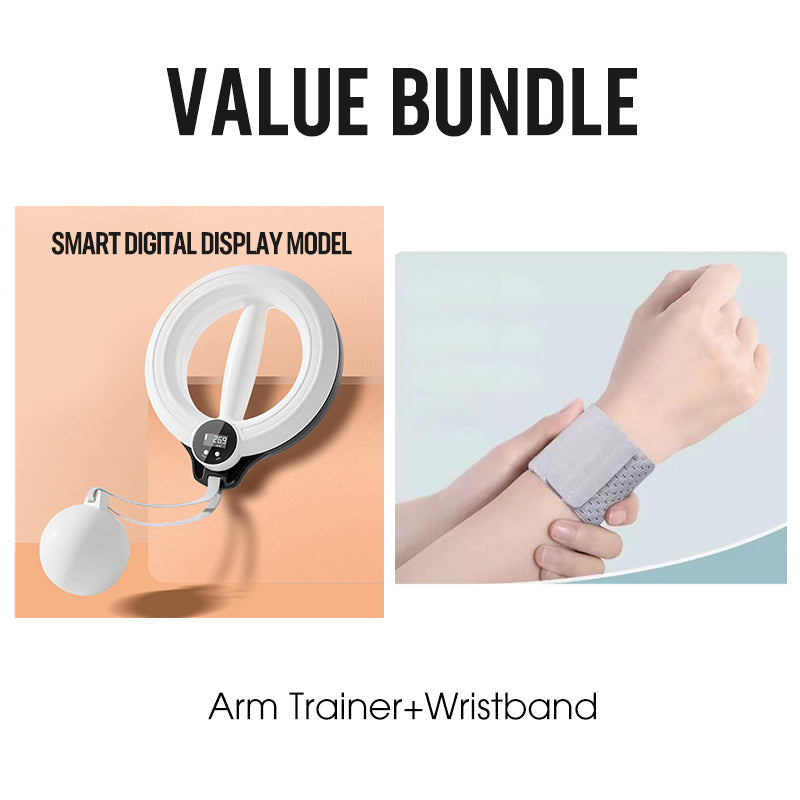 🎁Last Day Promotion 50% OFF🔥360° Hand Crank Arm & Forearm Trainer with Smart Counter